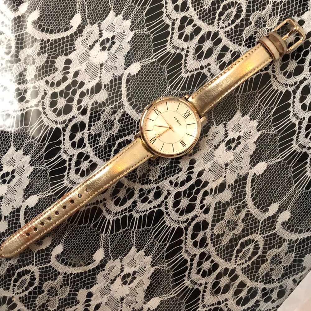 Jacqueline Fossil Watch